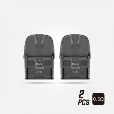 HiLIQ Q1交換用空カートリッジ0.6Ω / 0.8Ω（２個入り）